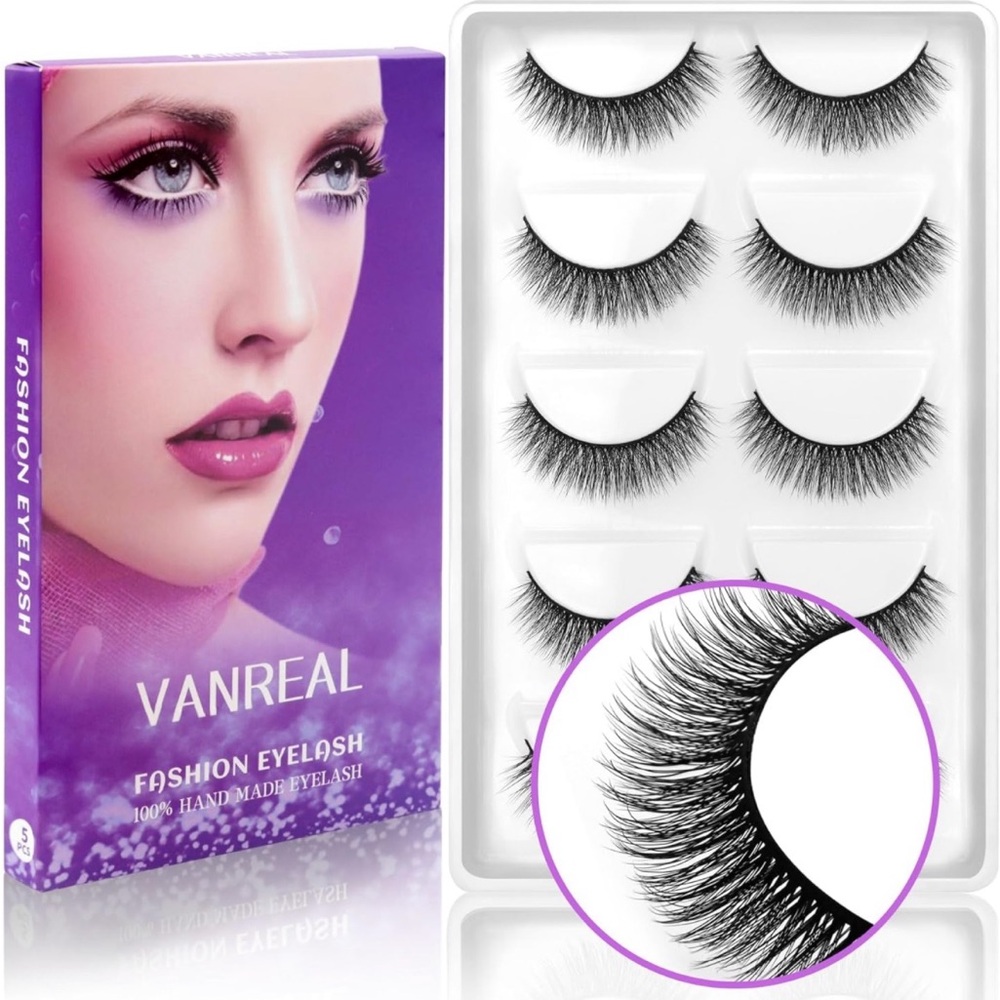 🌟3/$12 NEW 5 Pair False Eyelashes